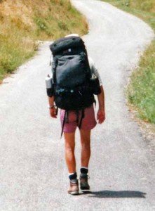Keith's amazing shrinking pack. In 2003... Keith's amazing shrinking pack. In 2002...