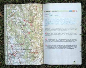 Standard page layout of a Topo-guide Standard page layout of a Topo-Guide