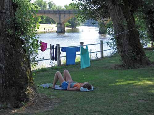 One set of clothes on, the other set drying One set of clothes on, the other set drying