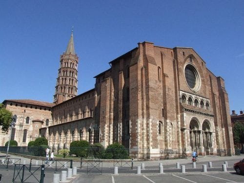 Basilica of Saint-Sernin, Toulouse Walking in France Way of Arles (Via Tolosana)