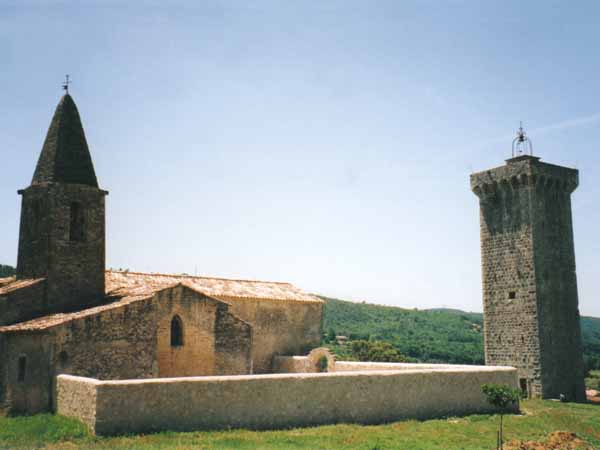 Walking in France: Thirteenth-century Knights Templar tower