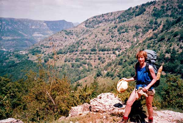 Walking in France: Far above Florac - a miraculous recovery from blisters