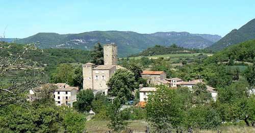 Walking in France: Approaching Fozières