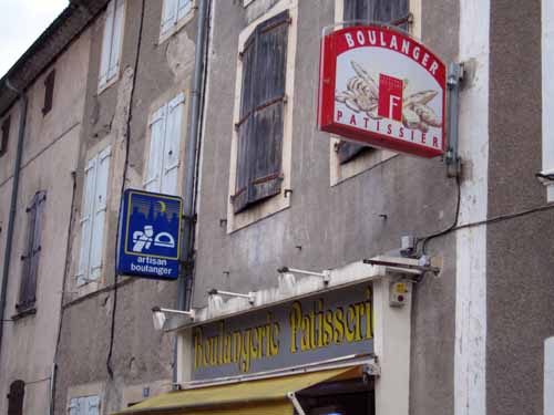 Walking in France: The Dourgne boulangerie