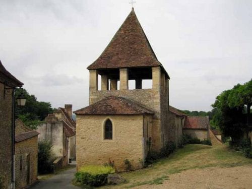 Walking in France: Church in Limeuil