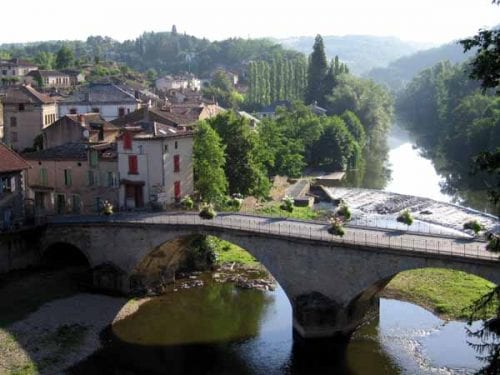 Walking in France: Laguépie and the Viaur river