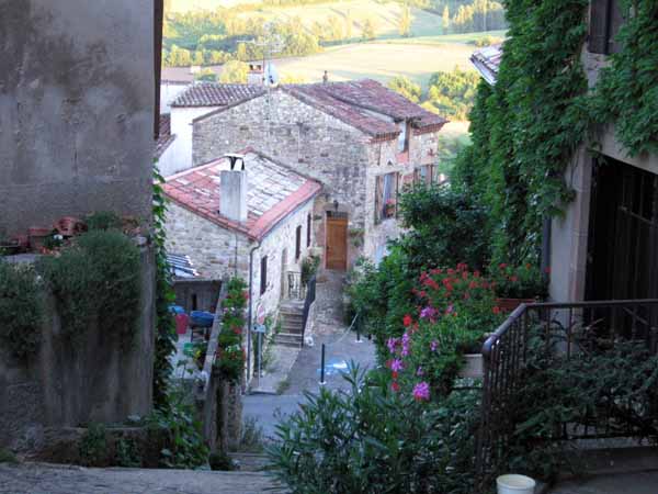 Walking in France: The way back to the camping ground