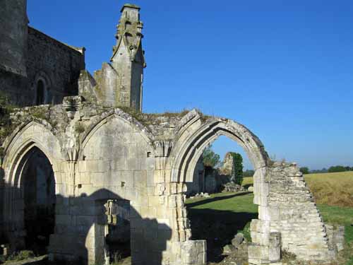 Walking in France: Part of the Abbey of Saint-Maur