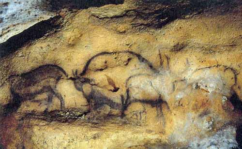 Walking in France: Paintings of bison, Font de Gaume