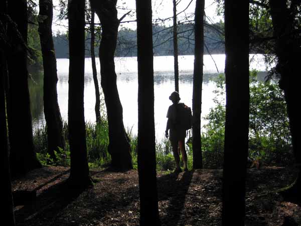 Walking in France: Beside the Lac des Settons
