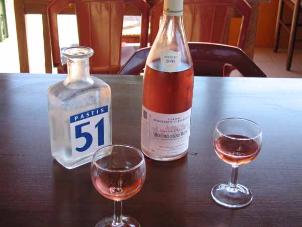 Walking in France: A bottle of rosé from Marguerite’s chateau
