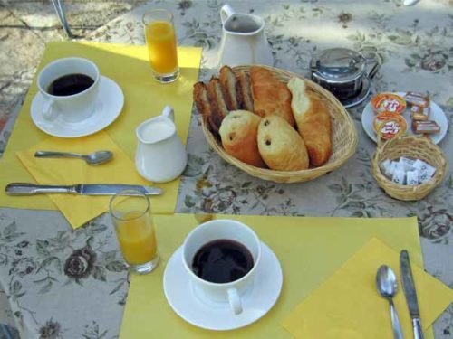 Walking in France: Breakfast