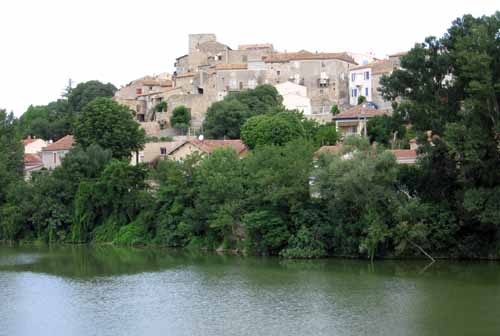 Walking in France: Looking back to Moussac