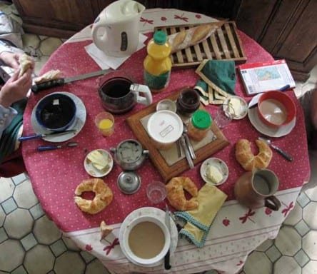 Walking in France: Breakfast with Mme Mativon