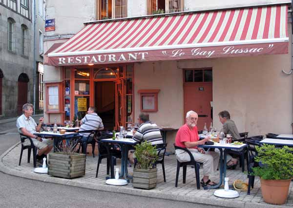 Walking in France: Dining at the Gay-Lussac