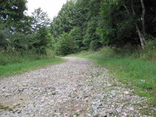 Walking in France: The only bend in Louis XIV's road