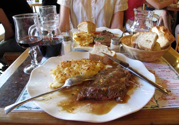 Walking in France: Our splendid main courses