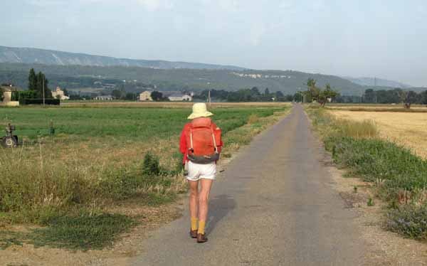 Walking in France: On an abandoned railway line