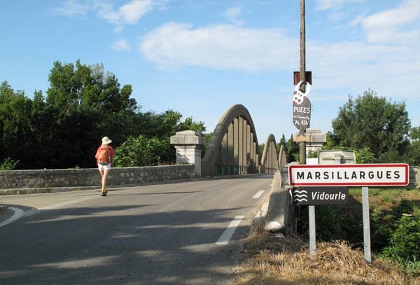 Walking in France: Arriving in Marsillargues