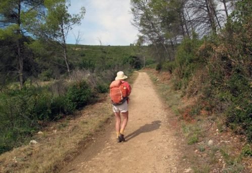 Walking in France: Nearing Grabels