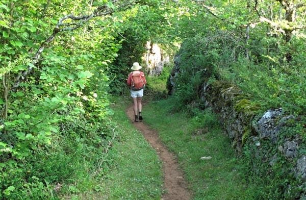 Walking in France: Heading for la Couvertoirade