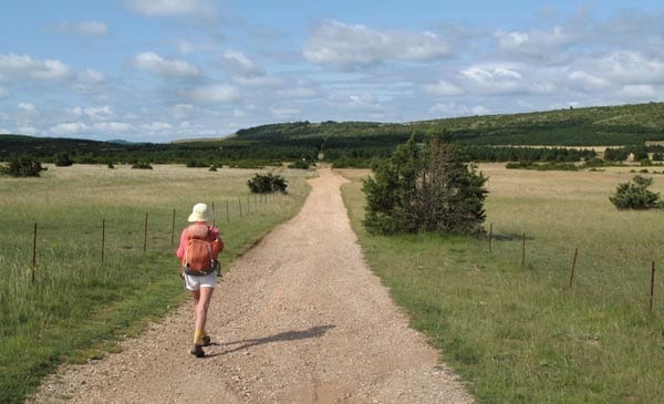 Walking in France: Finally, off the highway