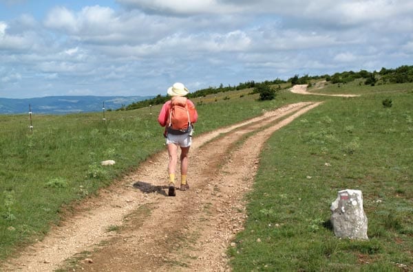 Walking in France: The last ascent of the day