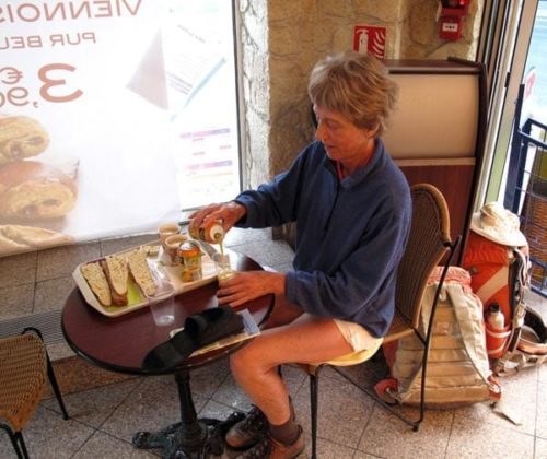 Walking in France: Second breakfast in a Pat’a'Pain bakery