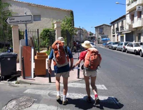 Walking in France: Setting off