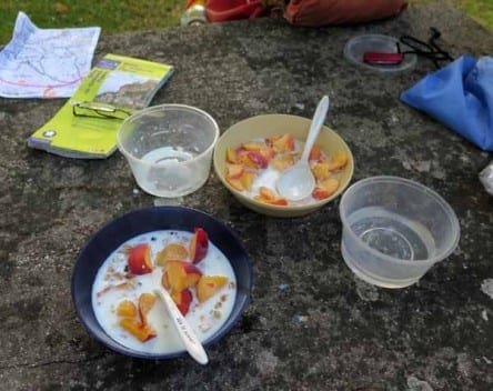 Walking in France: Breakfast