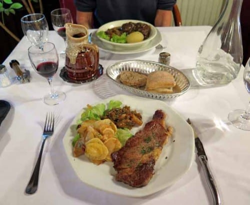 Walking in France: Main courses