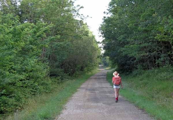 Walking in France: Leaving the river