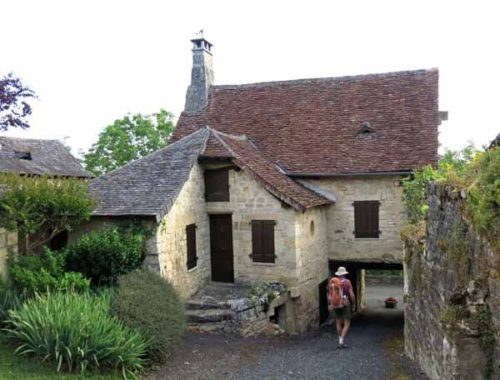 Walking in France: Local architecture