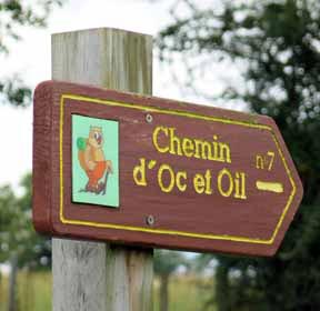 Walking in France: Chemin d'Oc et Oil