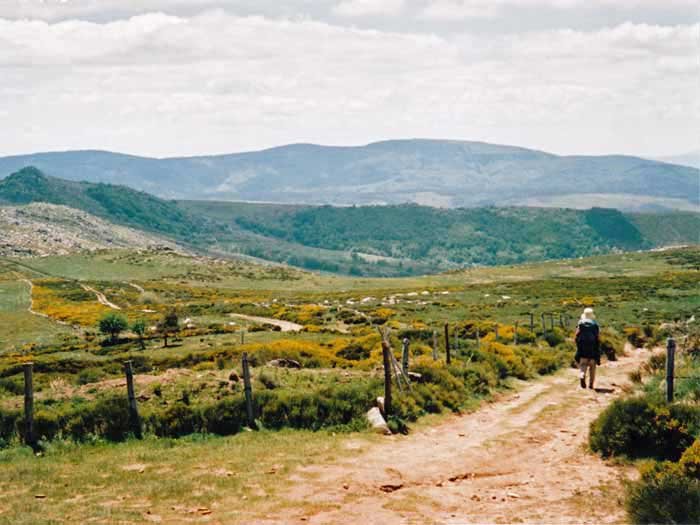 Descending Mont Lozère