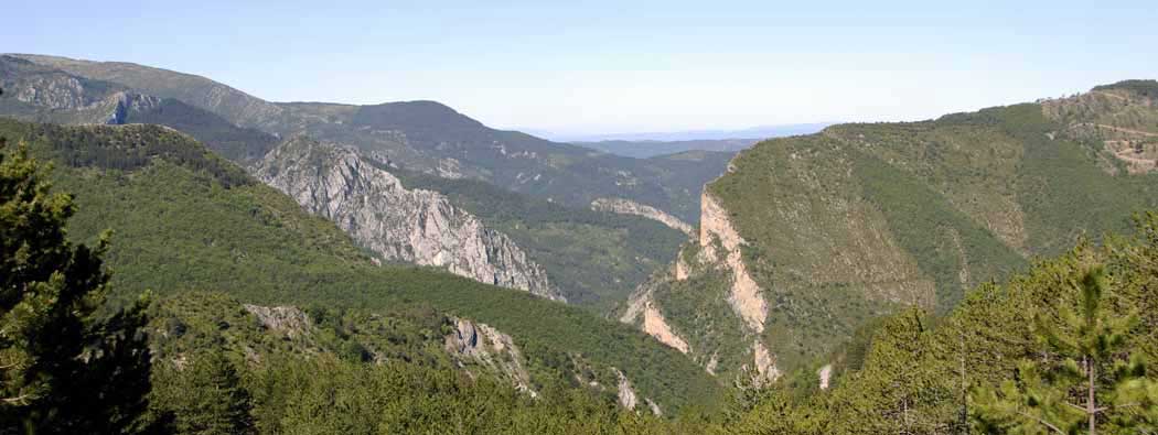 Walking in France: Wild mountains and huge cliffs
