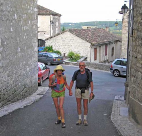 Walking in France: Back on the hoof - leaving Montcuq