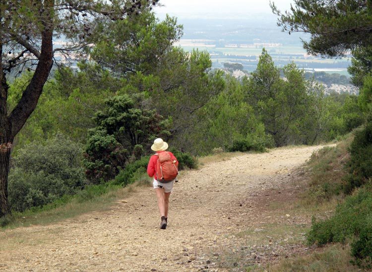 Walking in France: On the way down