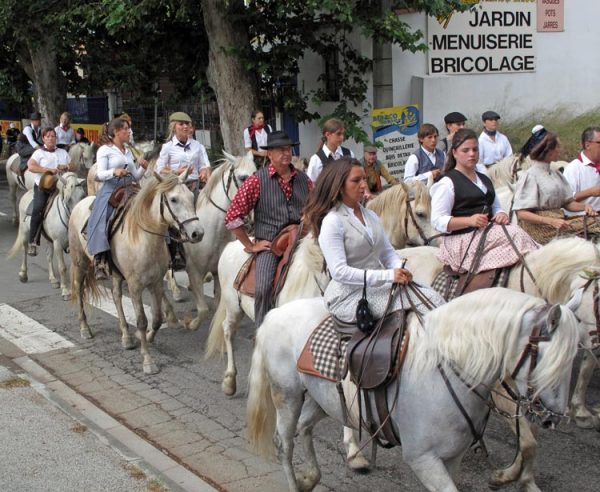 Walking in France: The Camargue comes to town