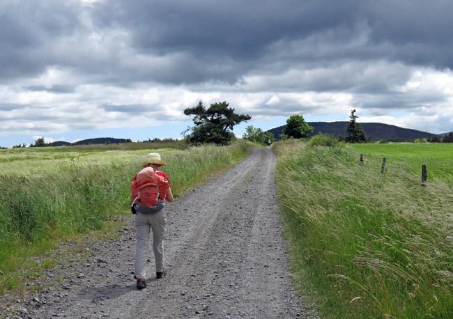 Walking in France: Ominous black clouds ahead