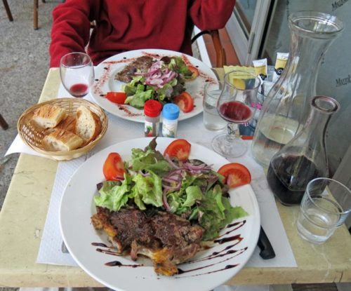 Walking in France: And our mains