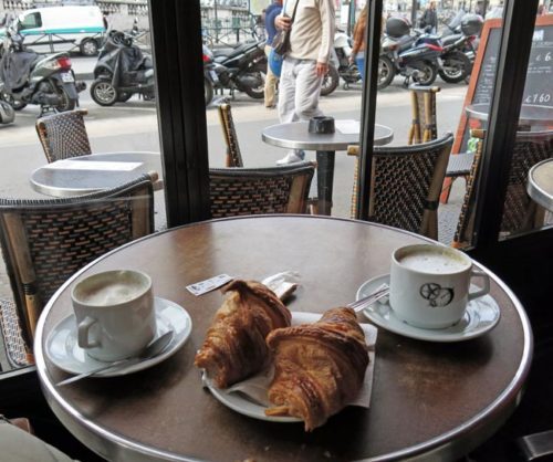 Breakfast at Gare de Lyon