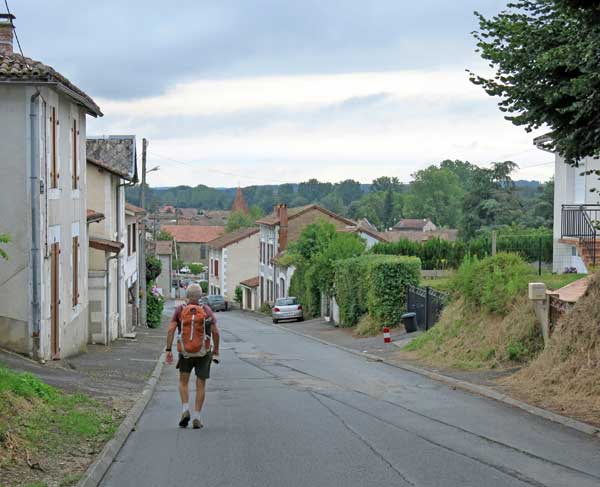 Walking in France: Arriving in Chabanais