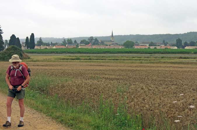 Walking in France: Leaving Vouneuil