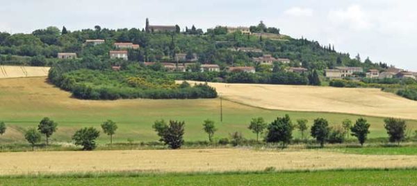 Walking in France: Our escape route from Montferrand