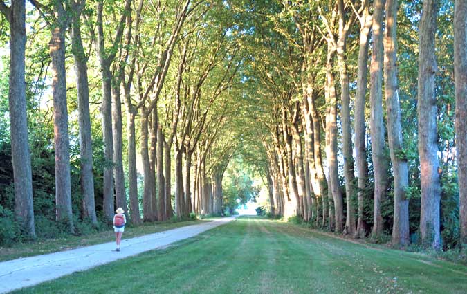 Walking in France: Back on the "canal"