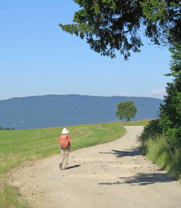 Walking in France: Starting on the Way of Geneva