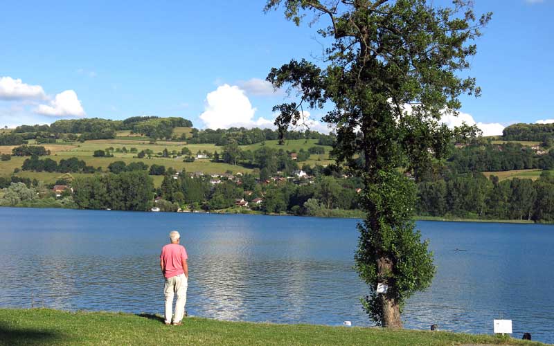 Walking in France: A latter-day Wordsworth searching for a rhyme, lac de Paladru