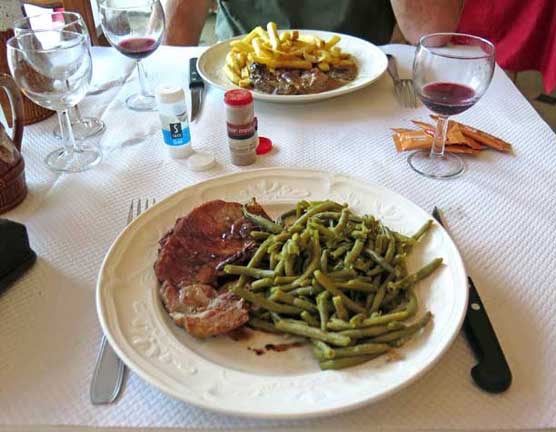 Walking in France: And steaks to finish