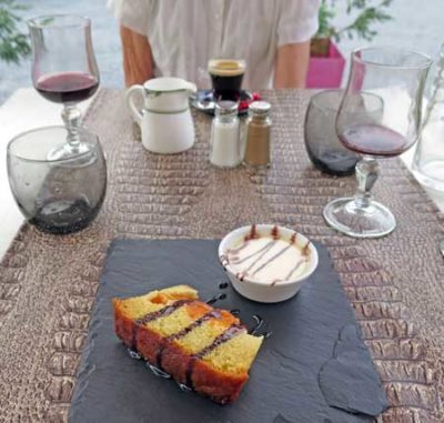 Walking in France: And a slice of cake or coffee to finish